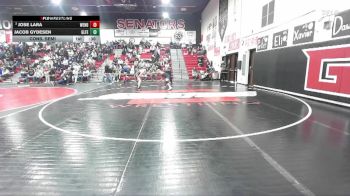 157 lbs Cons. Semi - Jacob Gydesen, Glenns Ferry vs Jose Lara, Wendell