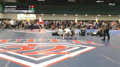 138 lbs Round Of 256 - Gino Schinina, NJ vs Dylan Couey, GA