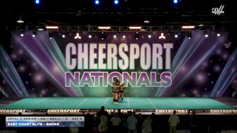East Coast Elite - Smoke [2026 L3 Senior - D2 - Small - A Day 2] 2026 CHEERSPORT National All Star Cheerleading Championship