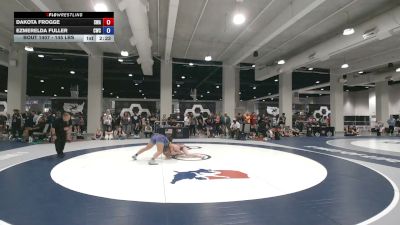 145 lbs Cons. Quarters - Dakota Frogge, Sanderson Wrestling Academy vs Ezmerelda Fuller, Cowboy Wrestling Club