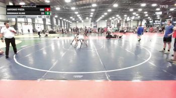 120 lbs Rr Rnd 1 - Antonio Pizza, OBWC Blue vs Brennan Kline, Evil Empire Red