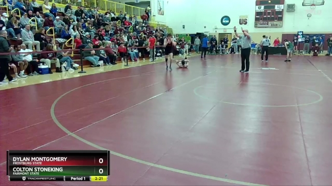 141 lbs Champ. Round 1 - Dylan Montgomery, Frostburg State vs Colton ...