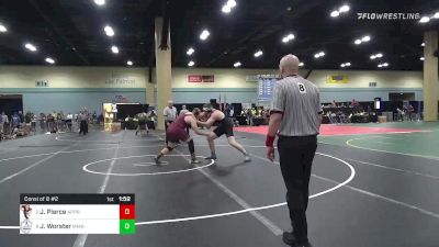 235 lbs Consi Of 8 #2 - John Pierce, Apprentice vs Jeffrey Worster, Maine Maritime Academy