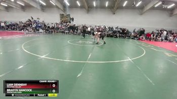 157 lbs Champ. Round 1 - Bradyn Hancock, Woodland Park vs Liam Dennehy, Ralston Valley