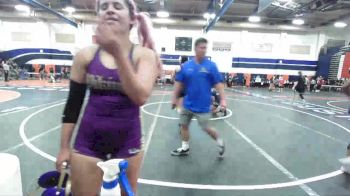 125 lbs Champ. Round 1 - Emma Goodland, Eleanor Roosevelt vs Sinned Arguelles, Burbank