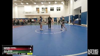 120 lbs Cons. Round 3 - Sua Jeong, Northern Valley Demarest vs Saphira Hamill, Perryville