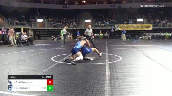 141 lbs Round Of 16 - Elijah-Kade Millsaps, Lincoln Memorial vs Chris Delisle, Rhode Island