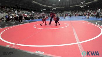 55 lbs Quarterfinal - Kash Hardy, Keystone Wrestling Club vs Levi Hughart, Raw Wrestling Club