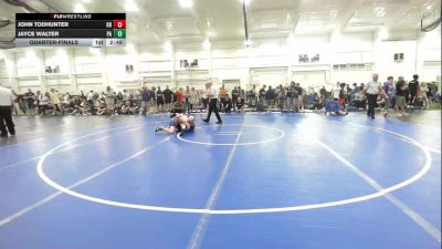 E-125 lbs Quarterfinal - John Todhunter, OH vs Jayce Walter, PA