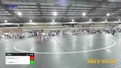 135 lbs Round Of 16 - Victoria Powers, Nebraska Wrestling Academy 2 vs Lillianna Lopez, Duran Elite