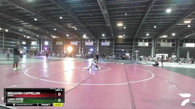 75 lbs Round 1 - Benjamin Cappellini, NVRTC vs Liam Hyde, Grindhouse WC