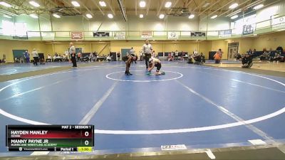 85 lbs Round 4 - Manny Payne Jr, Hurricane Wrestling Academy vs Hayden Manley, Ozark