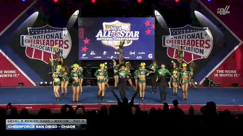 Cheer Force - San Diego - Chaos [2026 L5 Senior Coed - Medium Day 2] 2026 NCA All-Star National Championship