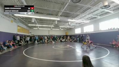 77 lbs Quarterfinal - Ashtun Winkler, Greybull MS vs Owen Coughanour, Riverton Middle School