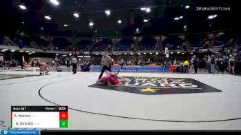 132 lbs Cons. Round 2 - Dominick Girardin, Belvidere North vs Anthony Macina, Elk Grove Village