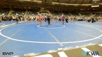 117 lbs Final - Jersey Yanes, Tulsa Blue T Panthers vs Stella Caygill, Raw Wrestling Club