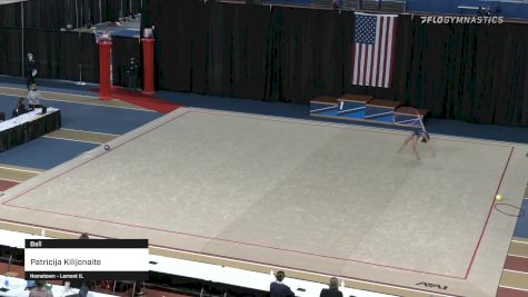 Patricija Kilijonaite - Ball - 2021 Rhythmic Elite Qualifier