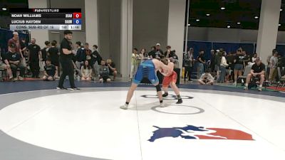 80 kg Cons. Sub-rd Of 16 - Noah Williams, State College Area High School Wrestling vs Lucius Hayden, Bay Area Dragons Wrestling Center