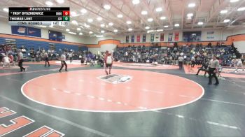 285 lbs Cons. Round 5 - Troy Dyszkiewicz, Ohio Northern vs Thomas Lunt, John Carroll University
