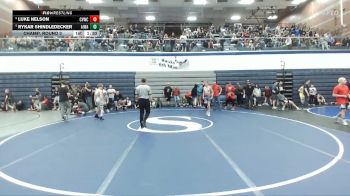 110 lbs Champ. Round 2 - Luke Nelson, Clearwater Valley Wrestling Club vs Rykar Shindledecker, All In Wrestling Academy