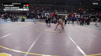 115 lbs Champ. Round 3 - Hadley Gunderson, Burns vs Alizae Gomez, Nampa