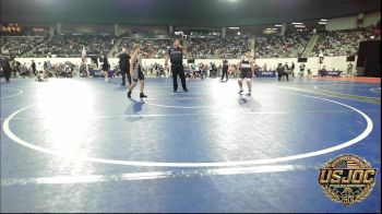 100 lbs Round Of 16 - Parker Payne, Weatherford Youth Wrestling vs O'Conner Johnson, Randall Youth Wrestling Club