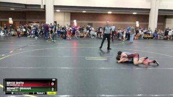 80 lbs Round 1 (6 Team) - Bryce Smith, Roundtree WA vs Bennett Graham, Steel Valley