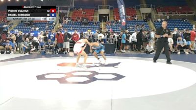 106 lbs Champ. Rd Of 32 - Pietro Velardi, New Jersey vs Daniel Serrano, California