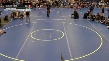 126 lbs 1st Place Match - Miles Torres, Southwestern vs Zachary Didas, Clarence