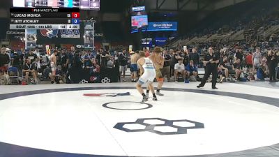 144 lbs Cons. Rd Of 64 - Lucas Mojica, California vs Jett Atchley, Idaho