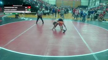 149 lbs Cons. Round 3 - Christopher Dye, Missouri Valley vs Topher Garrett, Carl Albert