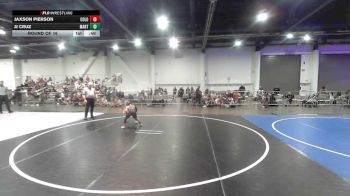 62 lbs Round Of 16 - Jaxson Pierson, Colorado Hammers vs Jj Cruz, Mantanona TC