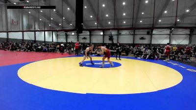 Junior Boys FS - 165 lbs Champ. Round 1 - Connor Hauff, ID vs Steven Bligh, WA