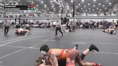 157 lbs Semis & 1st Wrestleback (8 Team) - Jacob Critchfield, Barn Brothers BlueWave vs Ryland Moss, Team Arizona