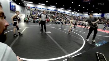 88 lbs Quarterfinal - Carter Rickard, Standfast vs Titus Tate, Marlow Outlaws