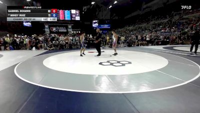 126 lbs Champ. Rd Of 64 - Gabriel Rogers, NC vs Mikey Ruiz, TX