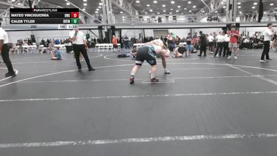 285 lbs Round 4 (6 Team) - Caleb Tyler, Team Shutt Mau Mau vs Mateo Vinciguerra, Seagulls WC