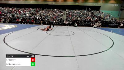 120 lbs Round Of 64 - Isaiah Rios, Toppenish vs Landon Borchers, Vacaville