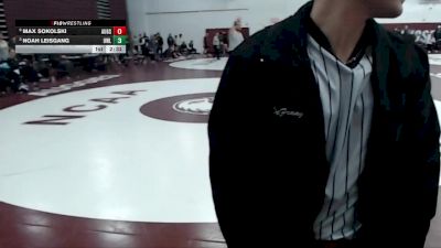 174 lbs Quarterfinal - Noah Leisgang, UW - La Crosse vs Max Sokolski, Augsburg