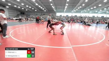 100 lbs Rr Rnd 3 - Channing Peterson, Ohio Gold vs Dimitri Katsigiannis, Validus Wrestling Club