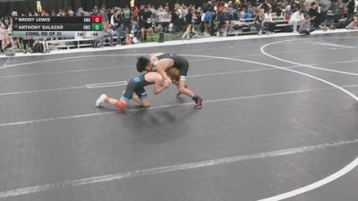 96 lbs Cons. Rd Of 32 - Brody Lewis, Askren Wrestling Academy vs Anthony Salazar, 817 Wrestling Club