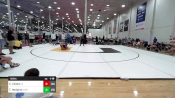 130 lbs Rr Rnd 6 - Cordy Zalota, Kraken Blue vs Trevor Hodgins, Shore Thing WC