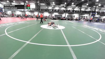 126 lbs Consi Of 32 #2 - Kelvin Jimenez, Sleepy Hollow vs Griffyn Alflalla, Pine Bush