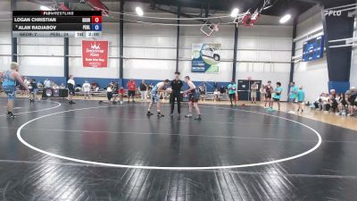 175 lbs Logan Christian, Georgia vs Alan Radjabov, Pennsylvania Blue