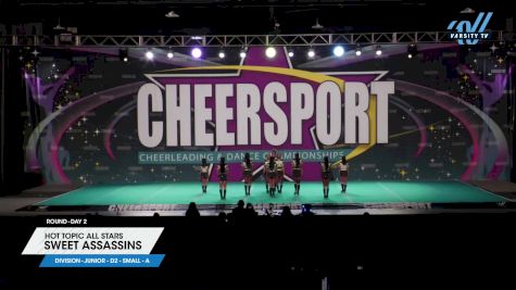 Hot Topic All Stars - Sweet Assassins [2024 L4 Junior - D2 - Small - A Day 2] 2024 CHEERSPORT National All Star Cheerleading Championship