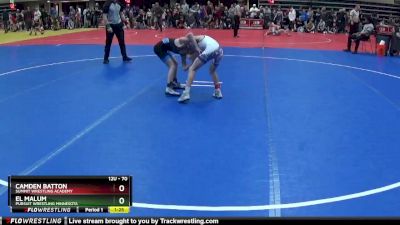 70 lbs Champ. Round 1 - Camden Batton, Summit Wrestling Academy vs El Malum, Pursuit Wrestling Minnesota