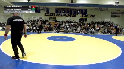 288 lbs Consi Of 4 - Redmond Lindsey, Bixby (OK) vs Rhodes Molenda, Edmond North (OK)