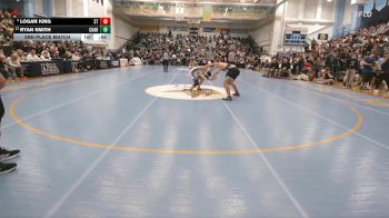 138 lbs 3rd Place Match - Ryan Smith, Charter School Of Wilmington vs Logan King, Sussex Tech H S