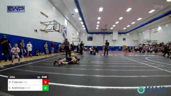 61 lbs Round Of 16 - Beckam Freeman, Shelton Wrestling Academy vs Christopher Kretchmar, Choctaw Ironman Youth Wrestling