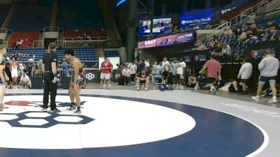 150 lbs Cons. Rd Of 64 - Benjamin Aguilar, Virginia vs Colton Seger, Montana
